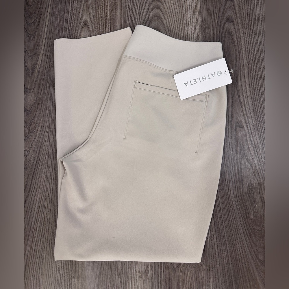 Athleta Beige Pants, Women’s Endless Pant, size 12